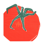 TALKING TABLES Tomato Shaped Napkins Pack