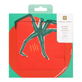 TALKING TABLES Tomato Shaped Napkins Pack