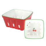 BON APPETIT CERAMIC PUNNET CHERRY