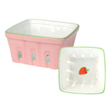 BON APPETIT CERAMIC PUNNET STRAWBERRY