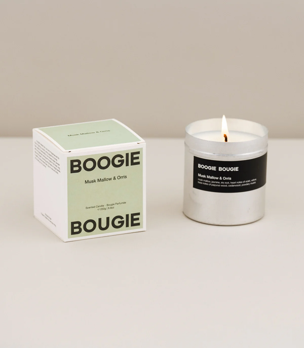 BOOGIE BOUGIE Scented Candle Musk Mallow and Orris