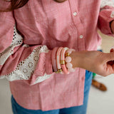 BRACELET BOMBOM-ROSADO