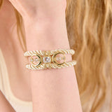 BRACELET EUFORIA - BLANC SIZE M