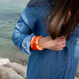 BRACELET RIVIERA-LARANJA 1