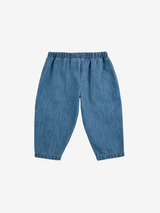 Baby Poma multicolor denim pants