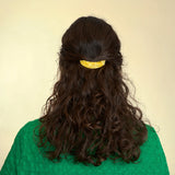 Banana hair clip