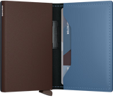 Bandwallet Matte Steel Blue - Brown