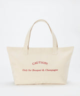 Bangkokian Canvas Bag - Beige/Red