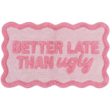 Bath Mat Better Late Cotton Pink 50x80cm