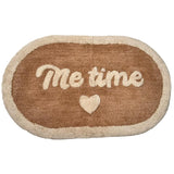 Bath Mat Me Time Cotton Beige 50x80cm