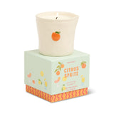 Bistro Orange Ceramic Candle - Citrus Spritz
