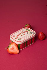 Bistro Strawberry Tin Candle - Strawberry