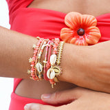 Bracelets Fiores - Coral