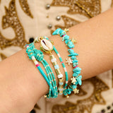 Bracelets Fiores - Turquoise