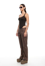 CHARISMATIC PANT - CHOCOLATE