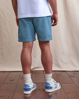 CHEVRE SHORT WOVEN - BLUE