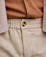 CHEVRE SHORT WOVEN - ECRU