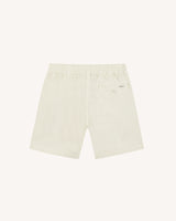 CHEVRE SHORT WOVEN - ECRU COTTON