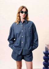 CHICAMIA SHORTS - BLUE JEAN