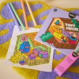 COZY COLORING BOOK - TINY HOUSE