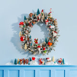 Sass and Belle Happy Broccoli Felt Hanging Decoration