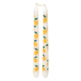 TALKING TABLES Lemon Taper Dinner Candles Pack