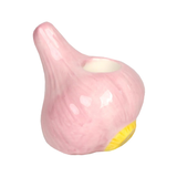 TALKING TABLES Garlic Ceramic Candle Holder