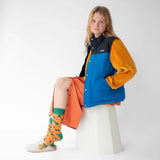 Chaussette Oranges Emeraude