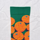 Chaussette Oranges Emeraude