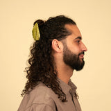 Chestnut leaf hair claw