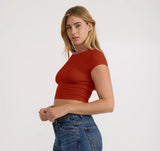 Core Baby Tee - Rust