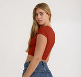 Core Baby Tee - Rust