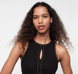 Core Cut-Out Tank - Black