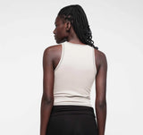 Core Cut-Out Tank - Steamy