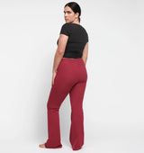 Core Flare Pants - Hibiscus Kiss