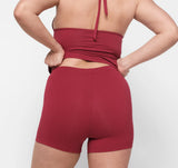 Core Hot Pants - Hibiscus Kiss