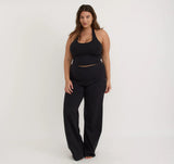 Core Straight Leg Pants - Black