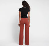 Core Straight Leg Pants - Rust