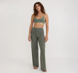 Core Straight Leg Pants - Seaweed
