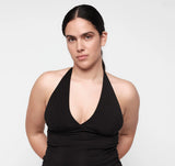 Core Tie Halter - Black