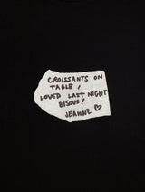 Croissant Crush - Black