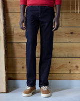 DENIM STRAIGHT PANTS WOVEN - DARK DENIM