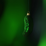 DONKEY Christmas Pickle Green