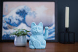 Donkey Lucky Cat Light Blue