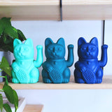 Donkey Lucky Cat Dark Blue