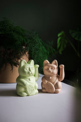 Donkey Lucky Cat Light Green