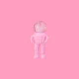 DONKEY The Astronauts Snowglobe Small Pink