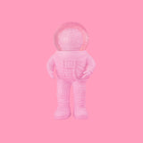 DONKEY The Astronauts Snowglobe Medium Pink