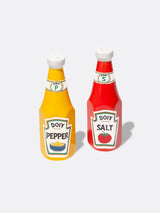 DOIY Corner Shop Salt and Pepper Shakers Ketchup Mustard