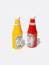 DOIY Corner Shop Salt and Pepper Shakers Ketchup Mustard